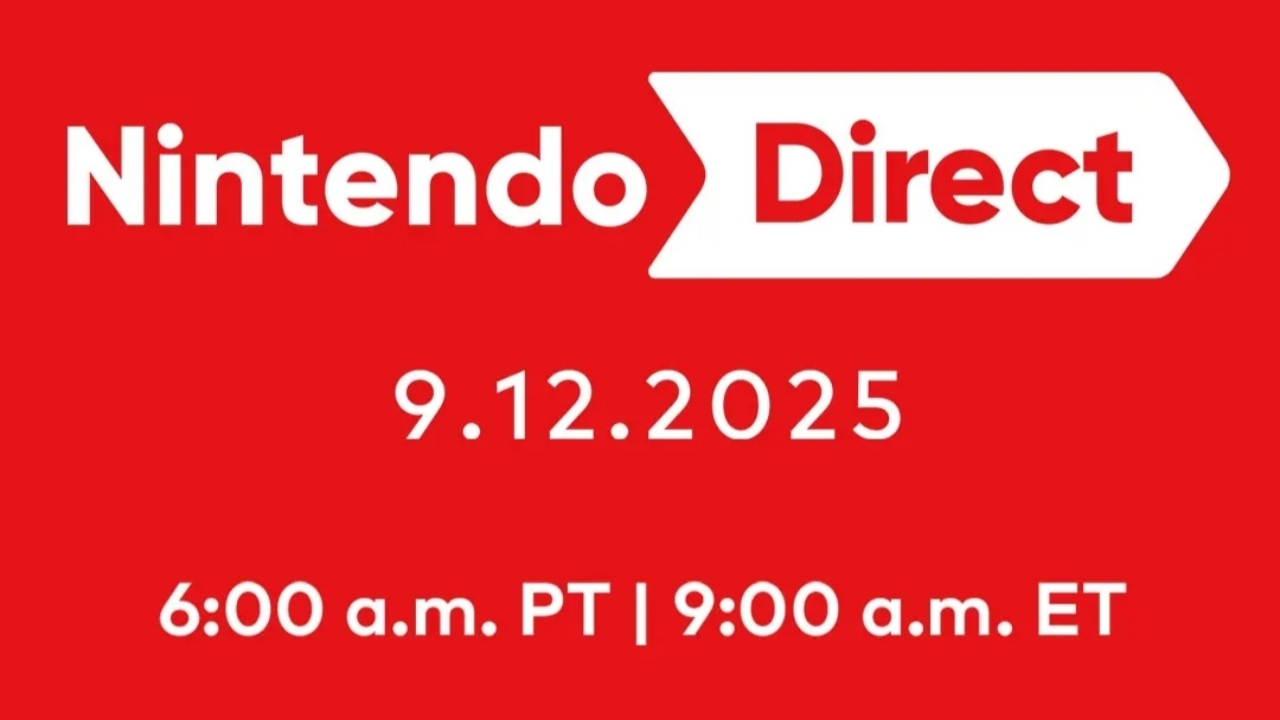 Nintendo Direct confirmed for September 12