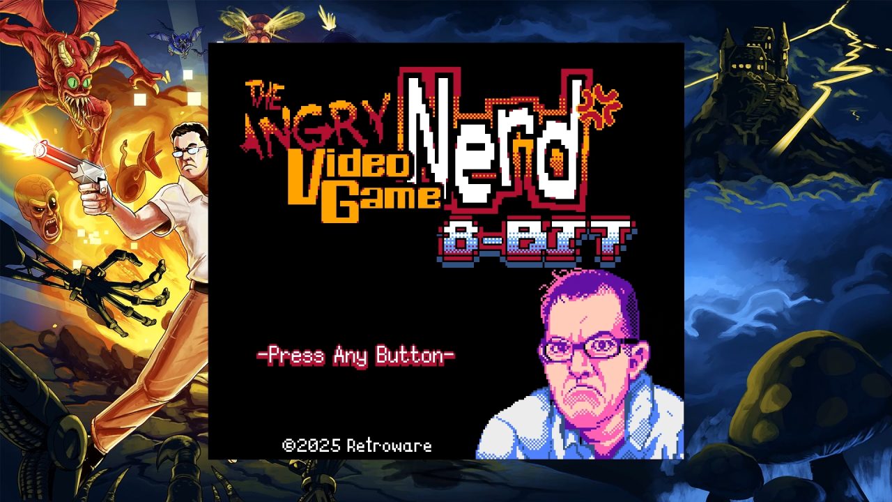 Angry Video Game Nerd 8-bit Review (PC)