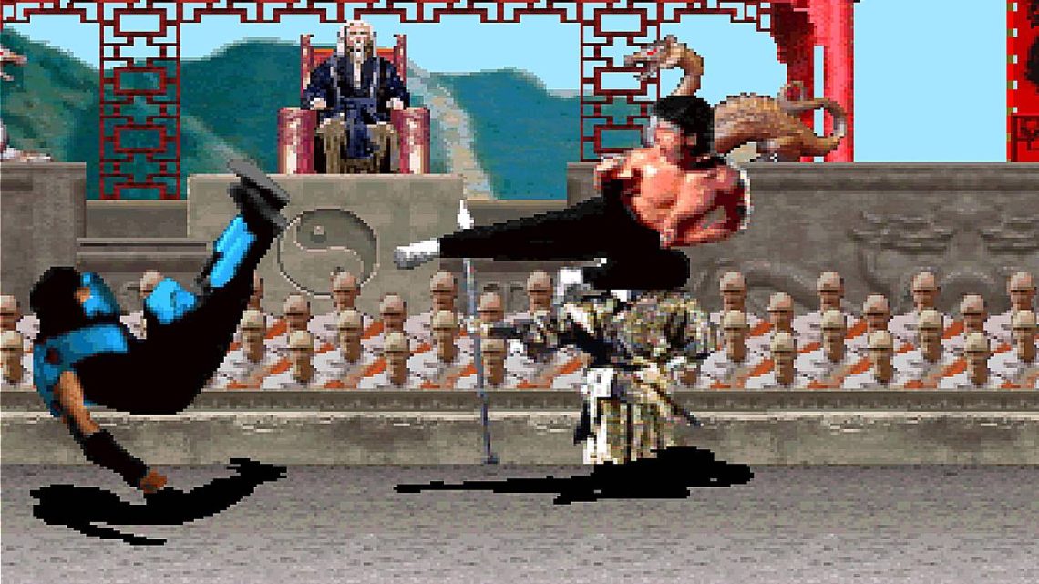 liu kang vs sub zero in Mk legacy kollection