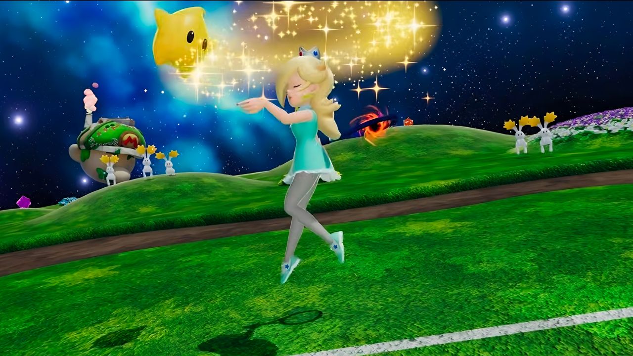 Mario Tennis Fever receives new Mario Galaxy content with update patch 1.1.0